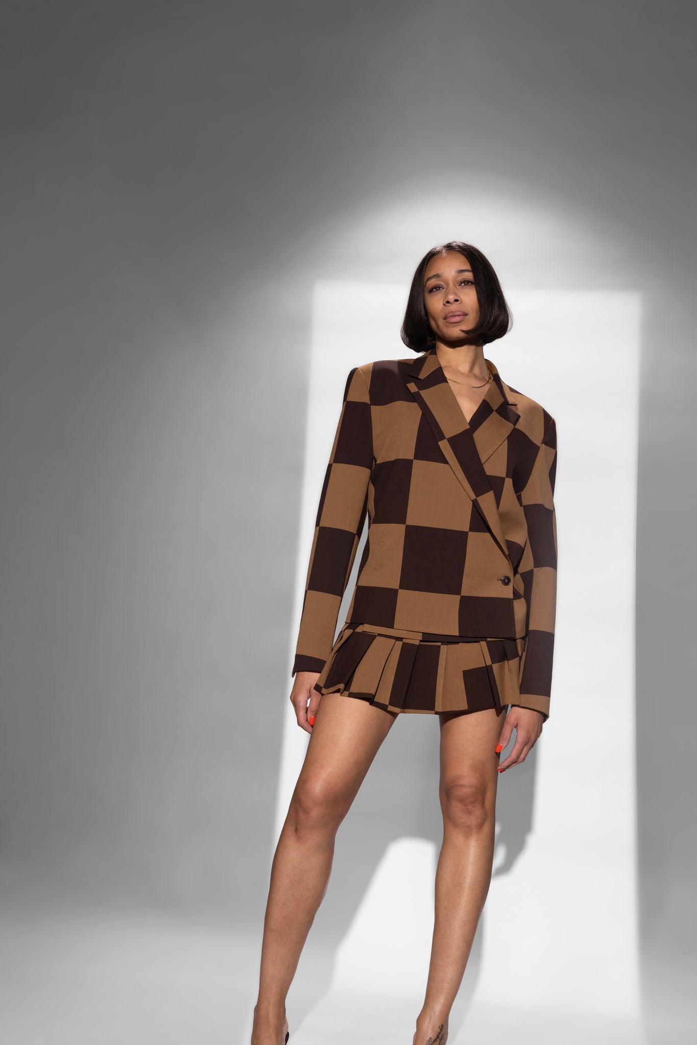 Checkmate Blazer Set