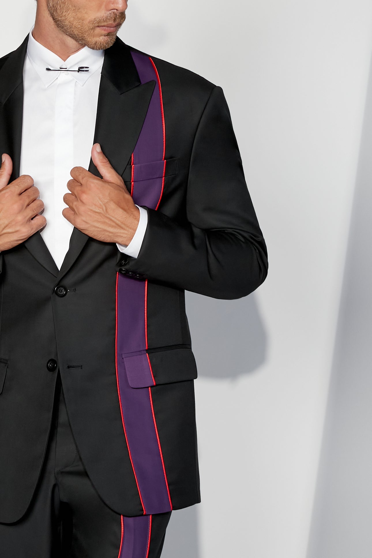 pin collar dress shirt Collar pin Dress shirt
