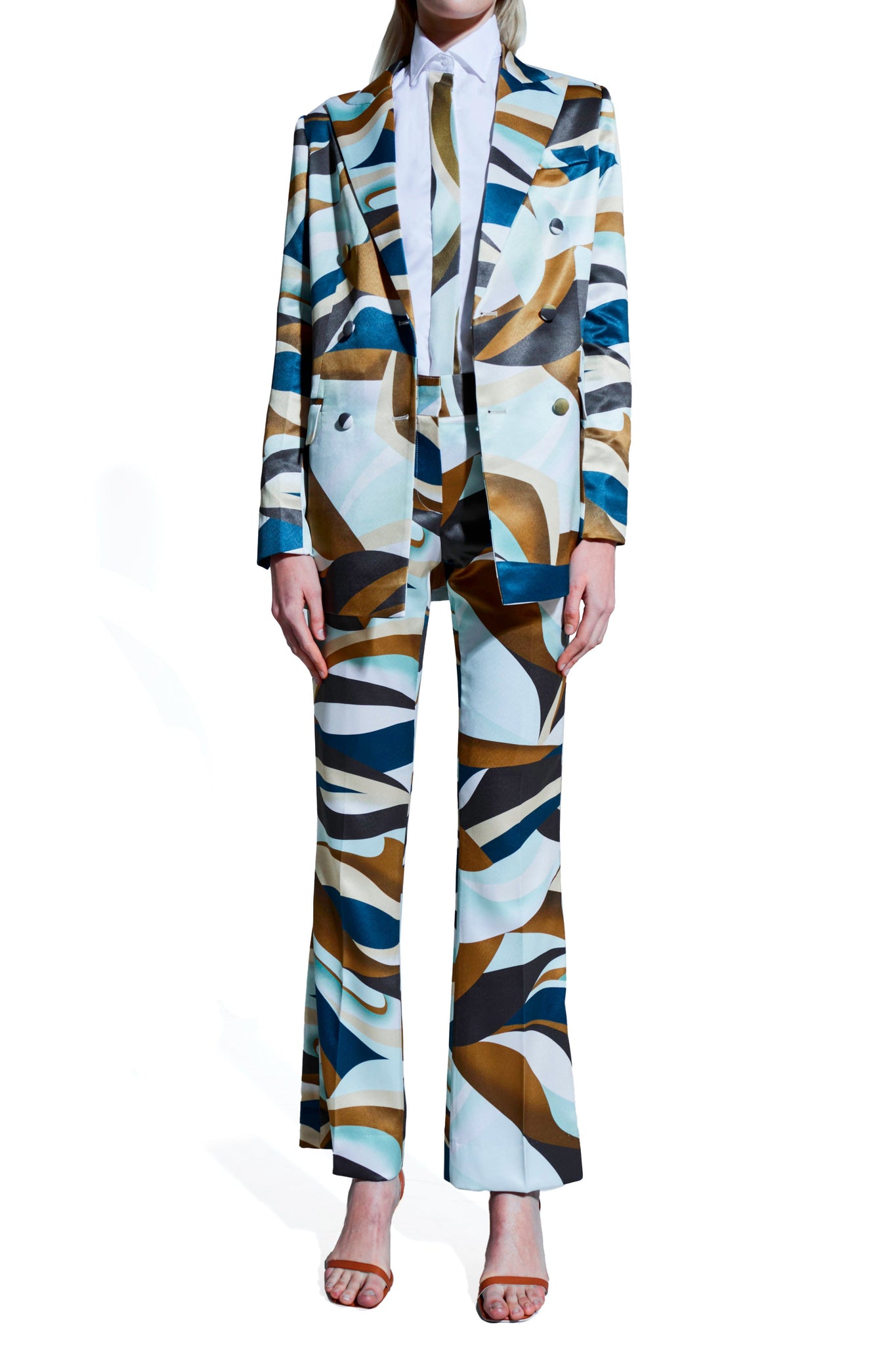 Charlee Printed Suit
