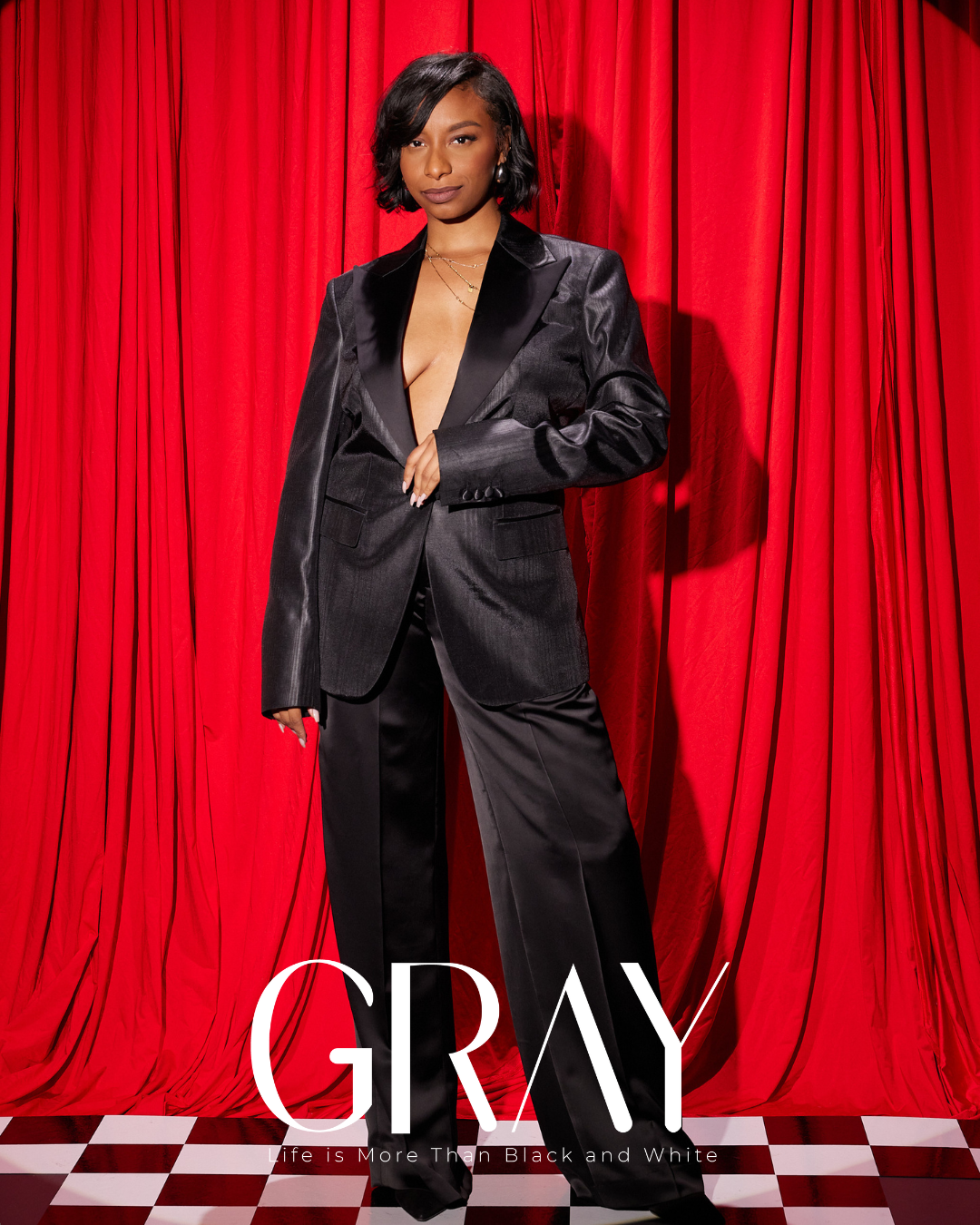 Women’s Black Tuxedo V1
