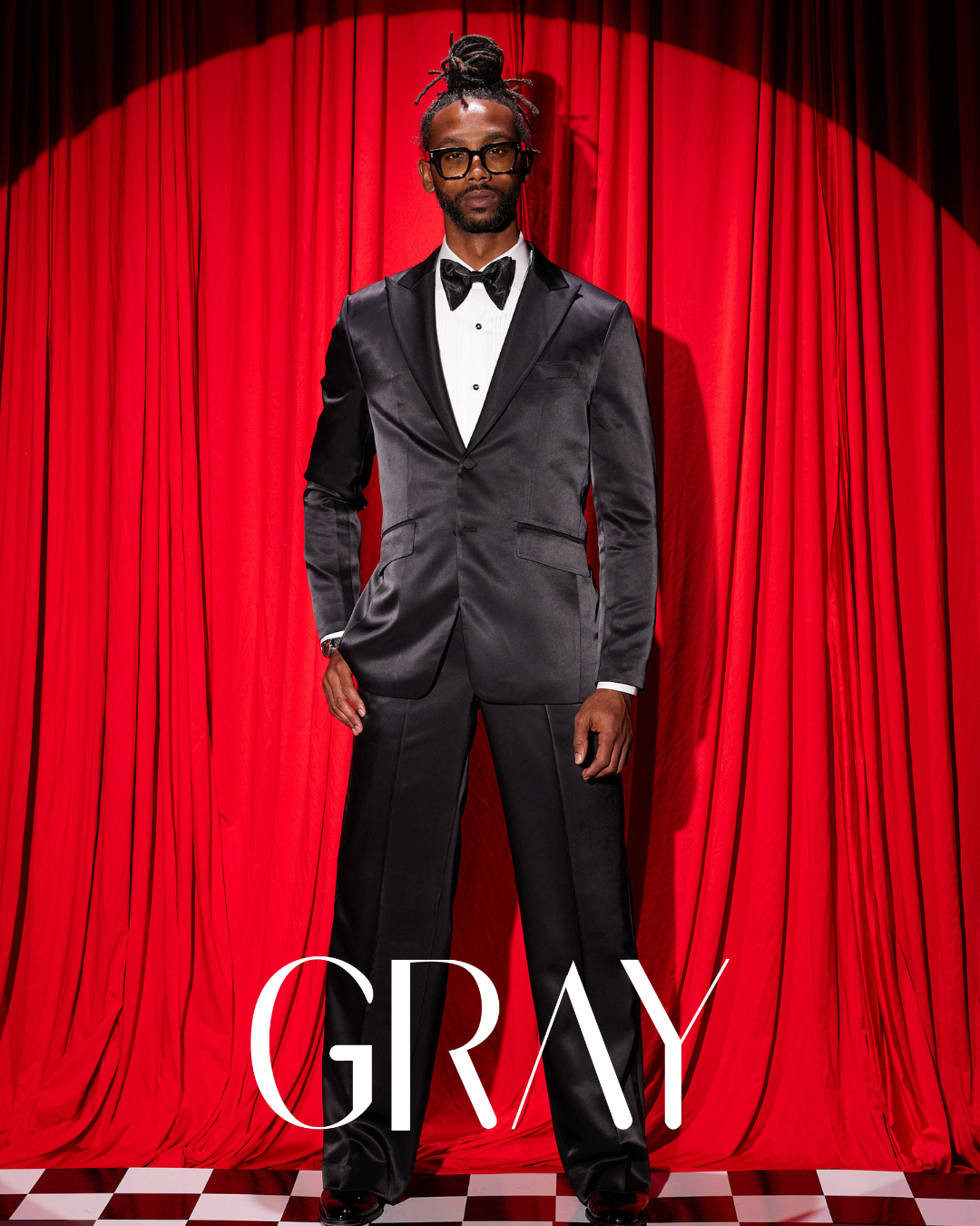 Classic Black Wide Leg Tuxedo Package