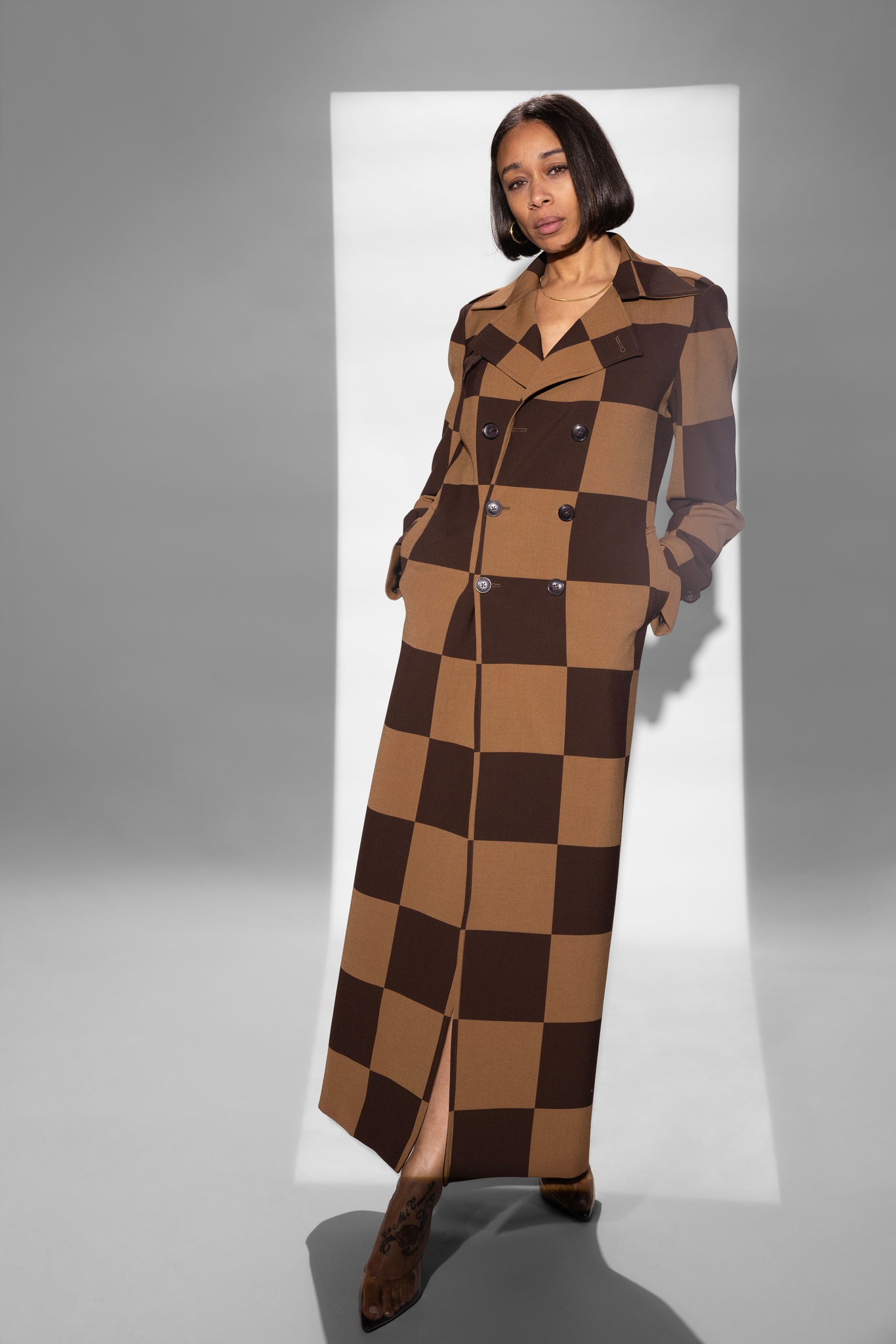 Woman’s Checkmate Trench