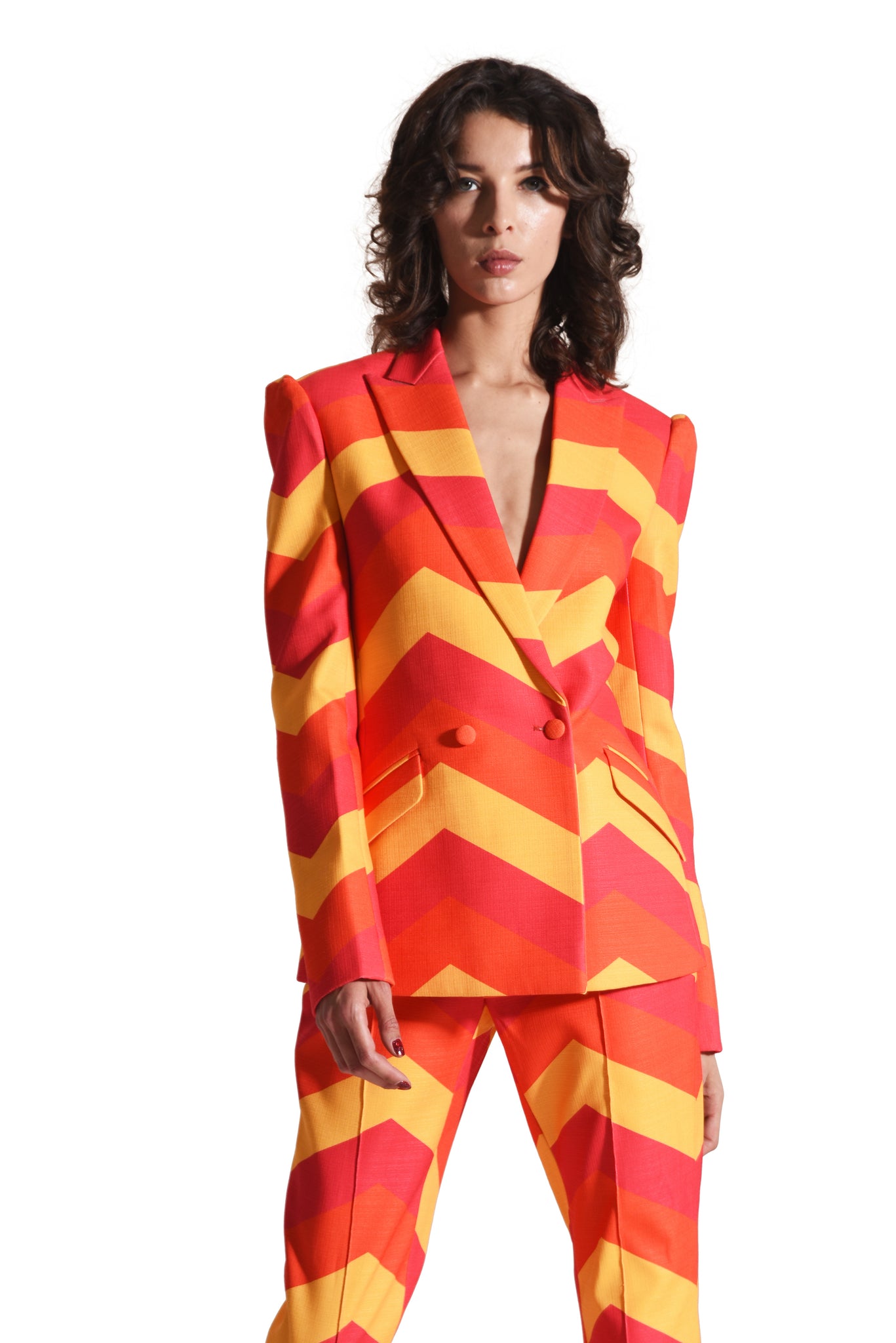 Chevron Suit