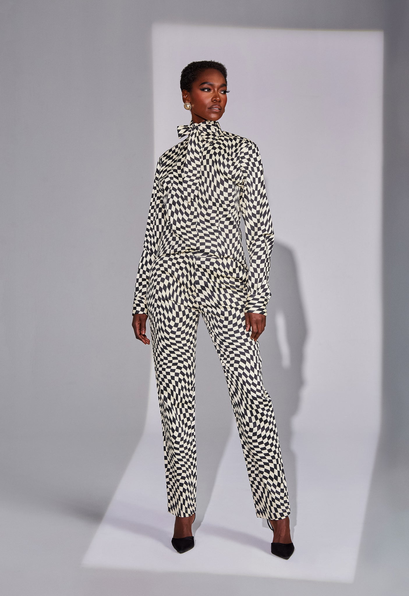 optical illusion dress shirt Optical Illusion Shirt with tie