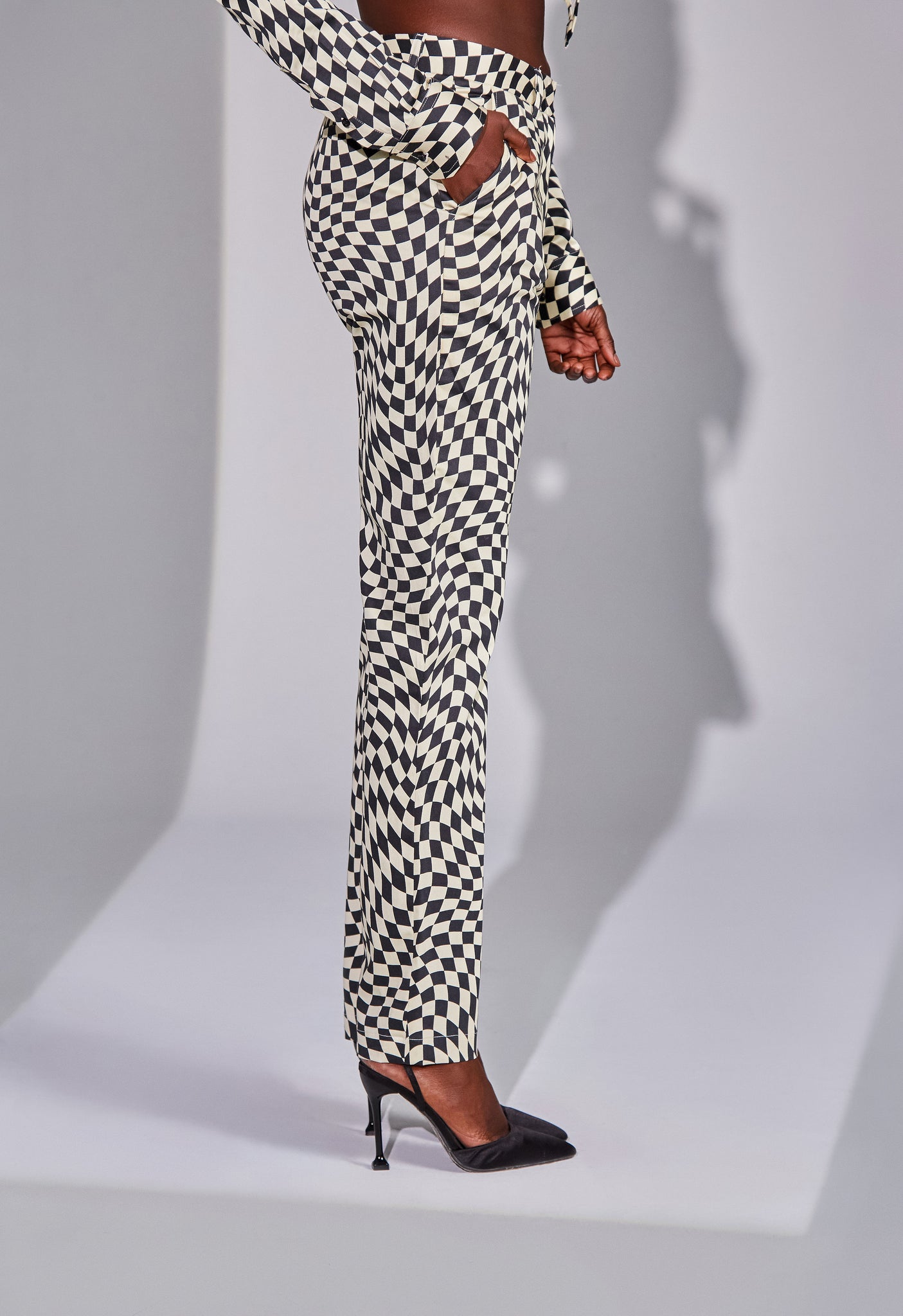 Optical Illusion Slim Fit Pant