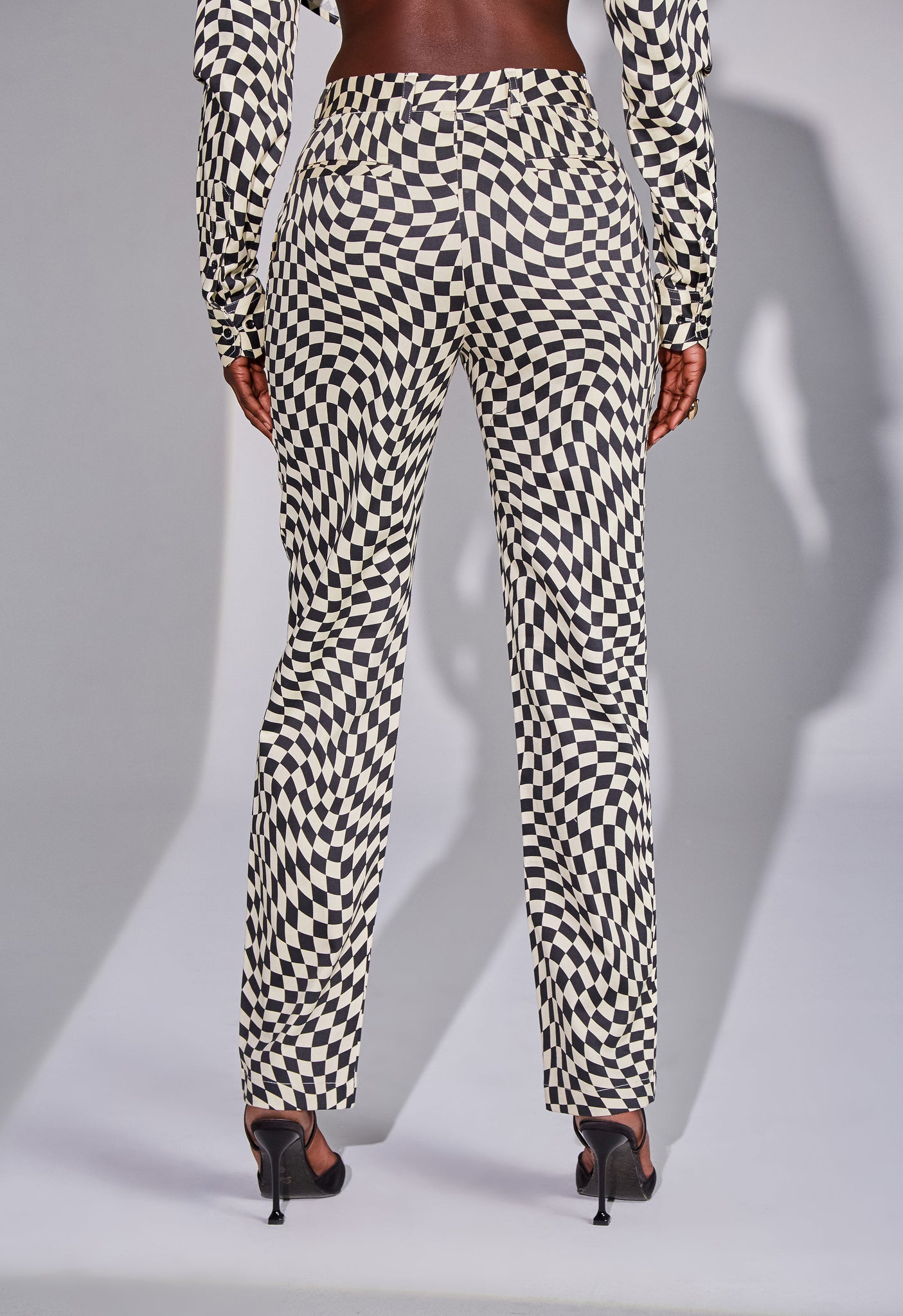 Optical Illusion Slim Fit Pant