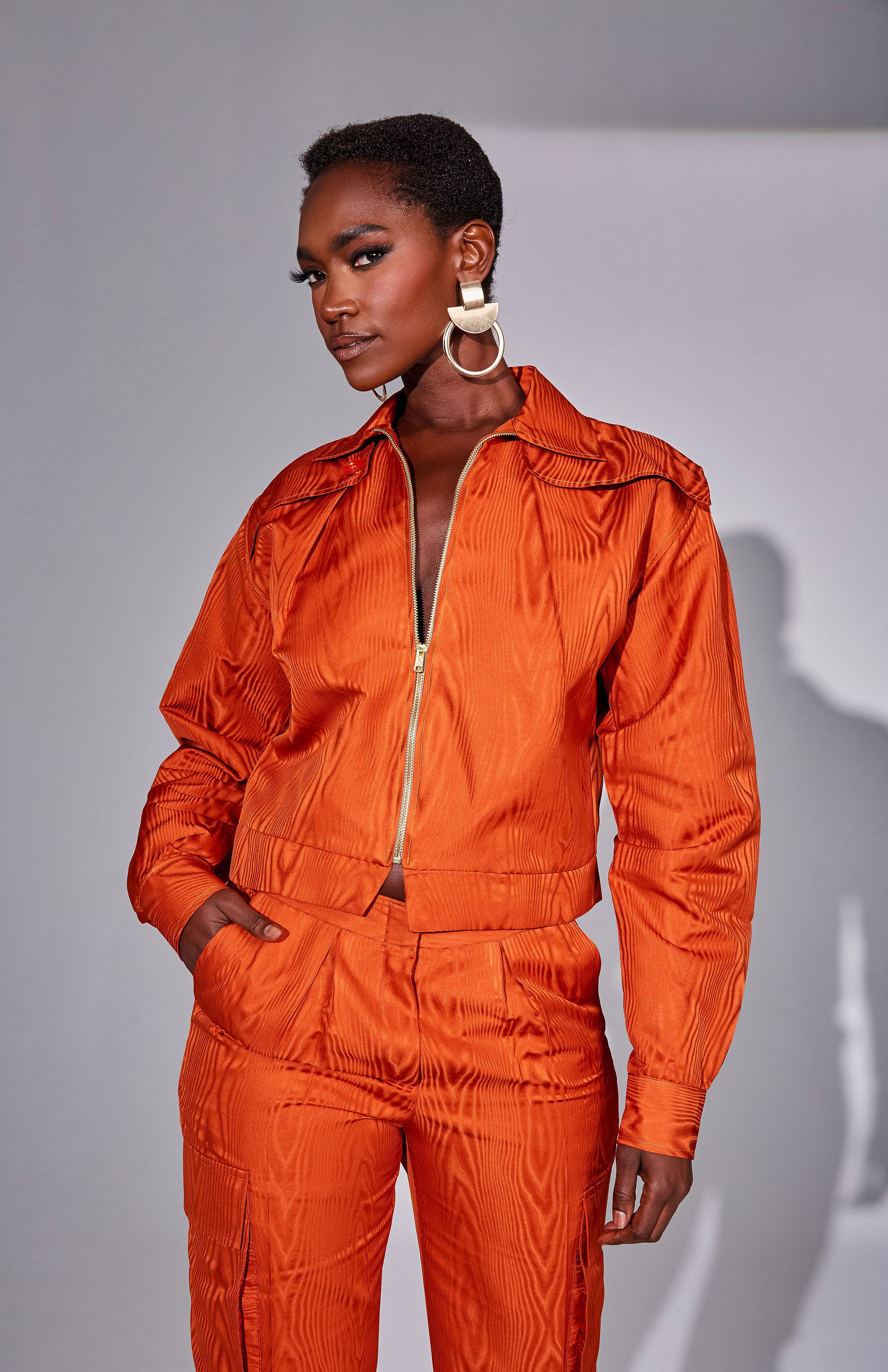 Trucker Cargo Set in Moire