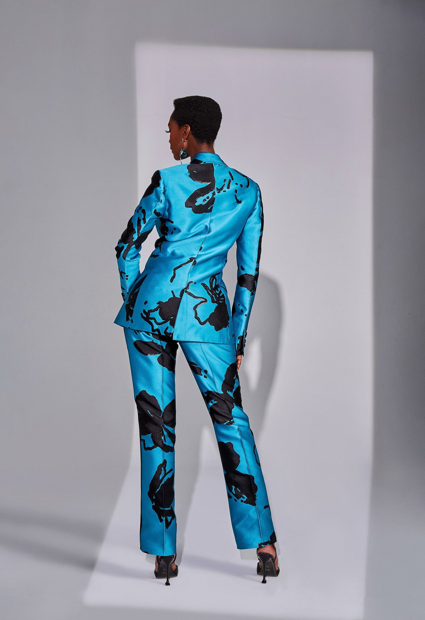 Cerulean Floral Tuxedo