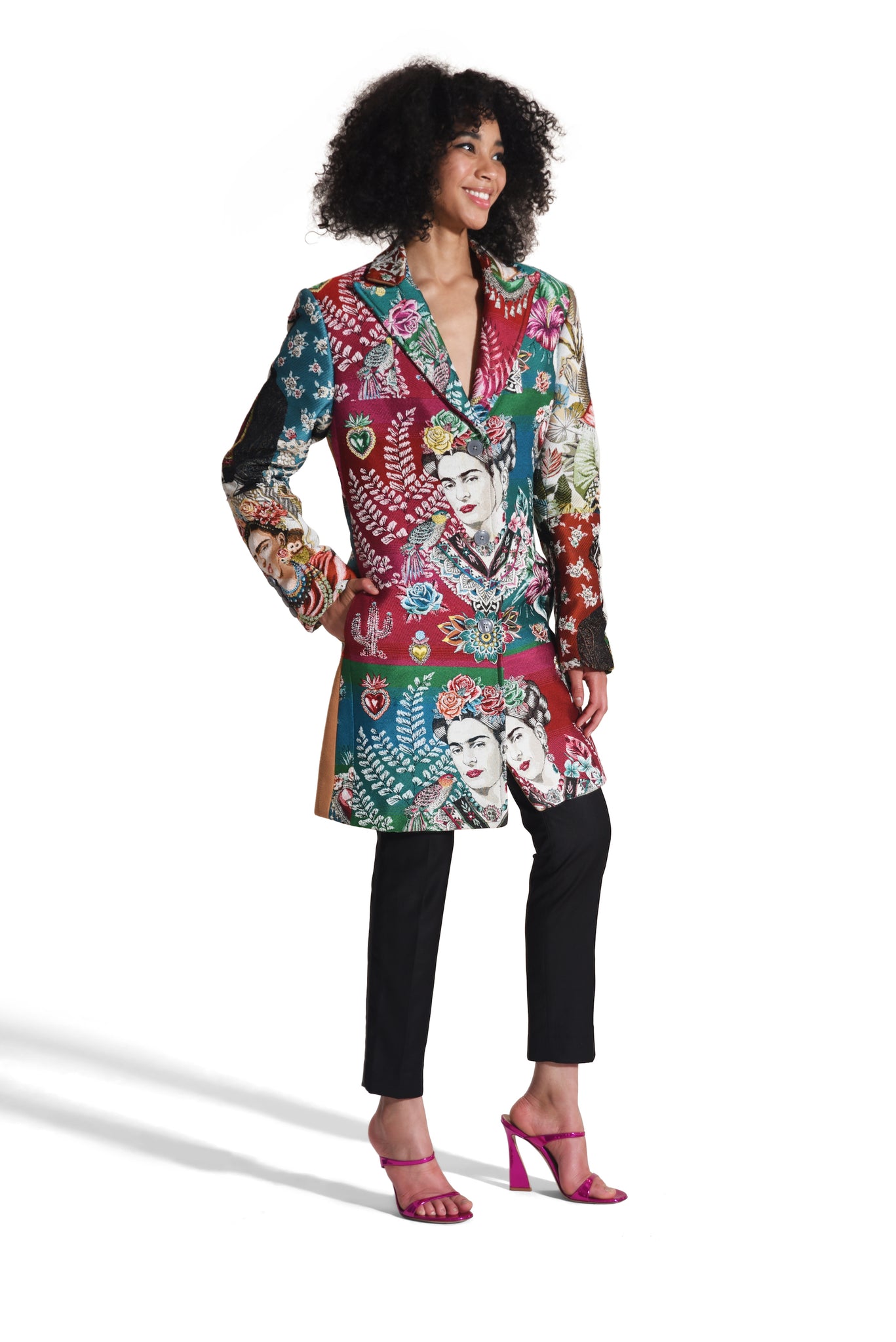 Frida Patch work overcoat