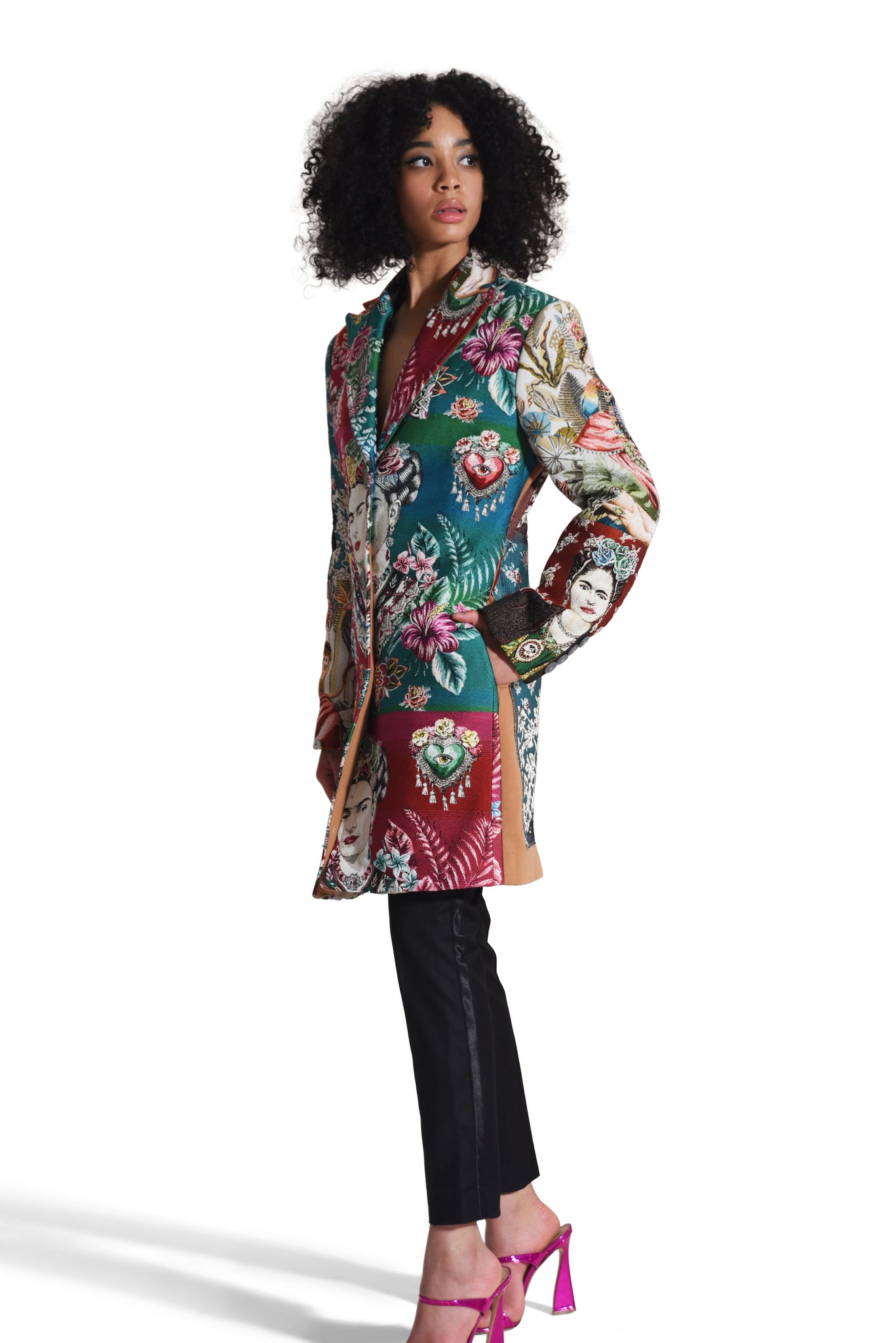 Frida Patch work overcoat