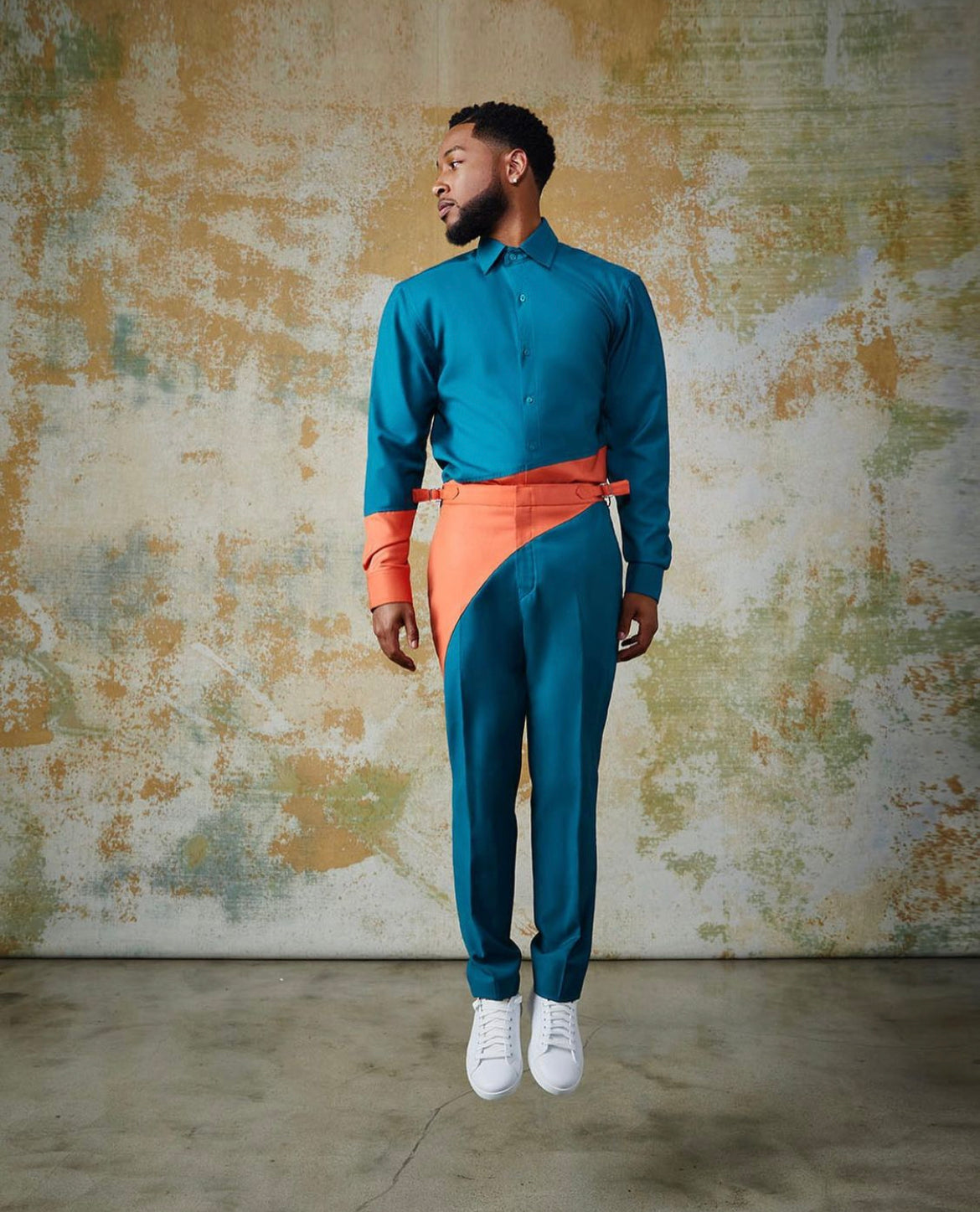 Pythagorean set Teal & Orange