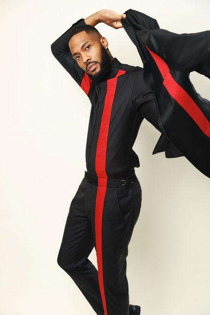 LINE IT UP SUIT (THREE PIECE)