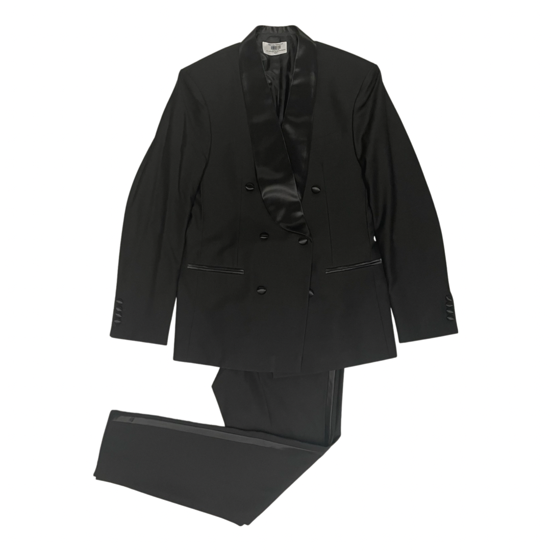 Classic Black Double Breast shawl collar Tuxedo